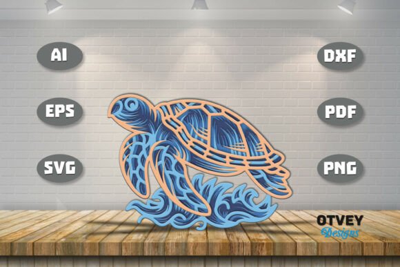 Download Ocean Animals Laser Cut SVG - Marine - Marine Collection