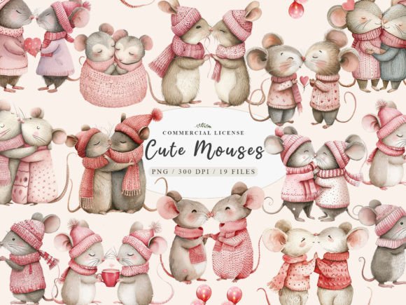 Download &nbsp;Love Mouse Clipart - Love Collection