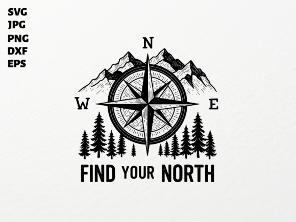 Download Compass SVG for Cricut Sublimation PNG - Compass Collection