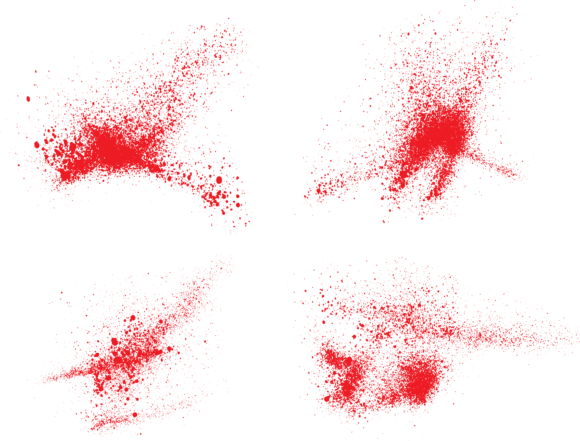 Download Paint Brush Stroke Red Vector Blood - Stroke Collection