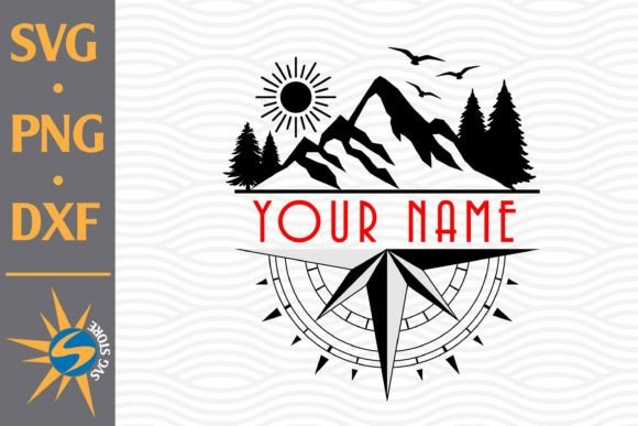 Download Split Compass Mountain - Compass Collection