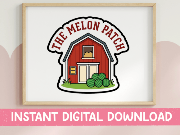 Download The Melon Patch Farm Barn Sticker - Premium Bundle