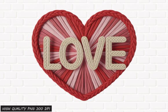 Download Rope Heart LOVE Valentine PNG File - Love Collection