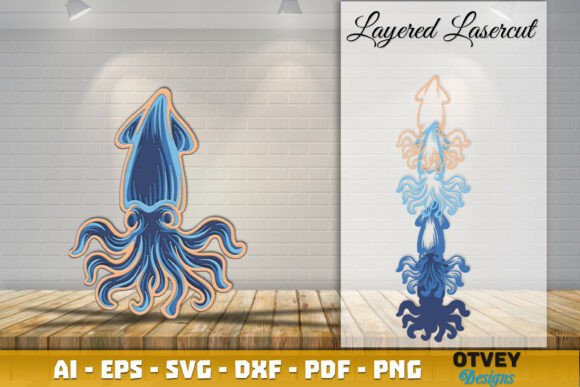 Download Ocean Animals Laser Cut SVG - Marine - Marine Collection