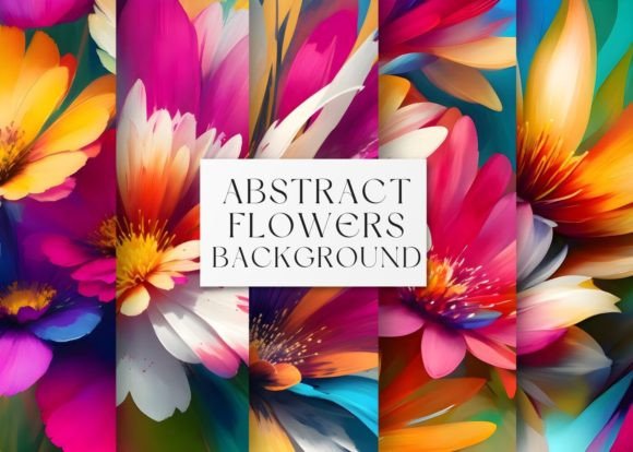 Download 20 Abstract Colorful Floral Background - Floral background Collection
