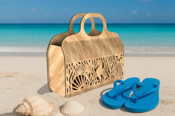 Download Beach Bag with Marine Life - Marine Collection