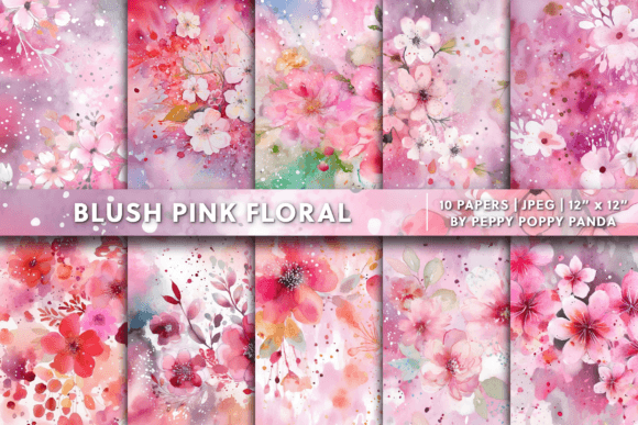 Download Blush Pink Floral Background Texture - Floral background Collection