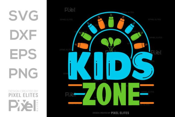 Download Kids Zone SVG Cut File, Newborn Design - Premium Bundle